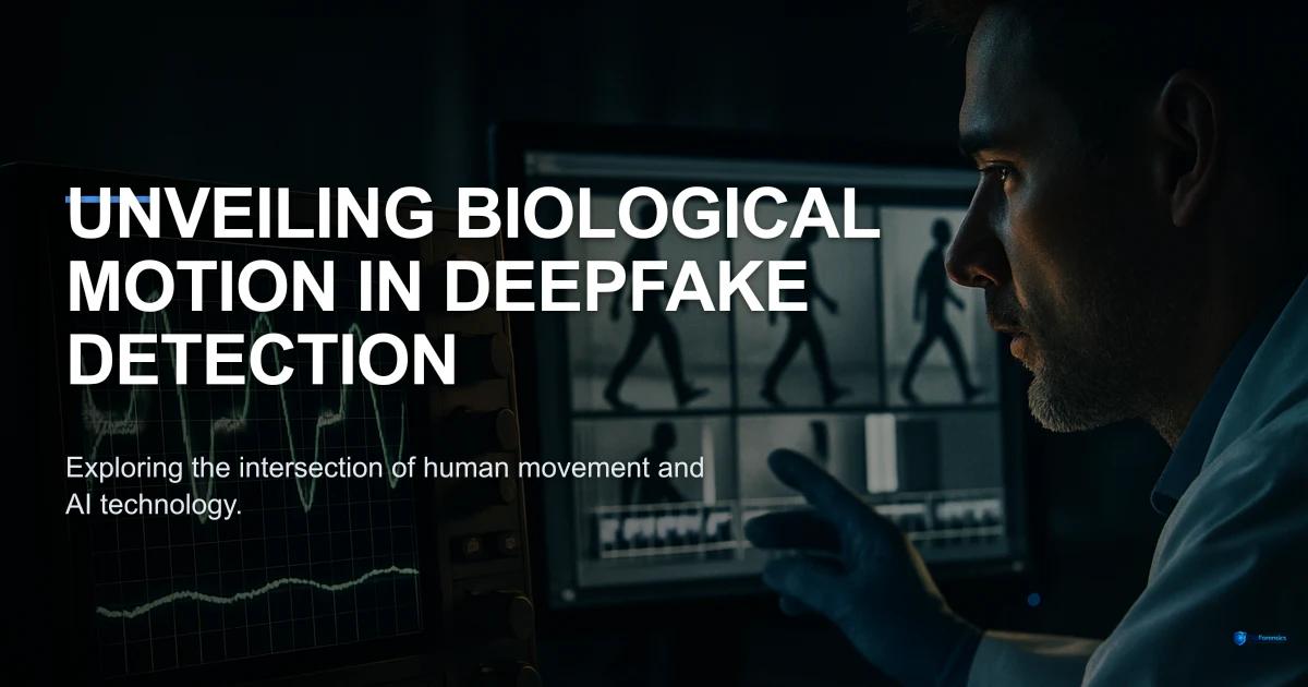 Biological Motion and AI Video Detection