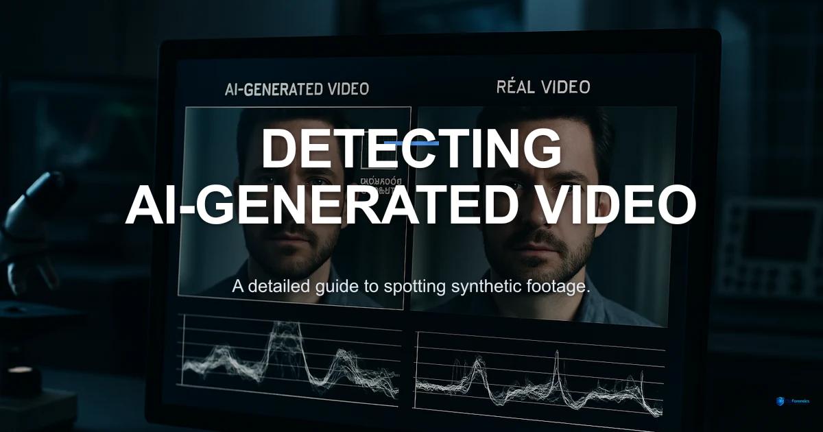 How to Tell if a Video Is AI Generated