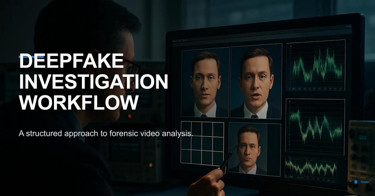 Investigating Deepfake Videos: A Step-by-Step Workflow