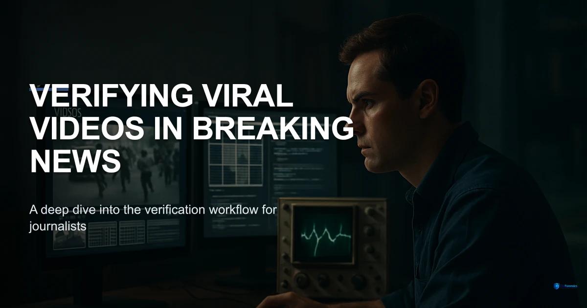 How Journalists Verify Viral Videos During Breaking News